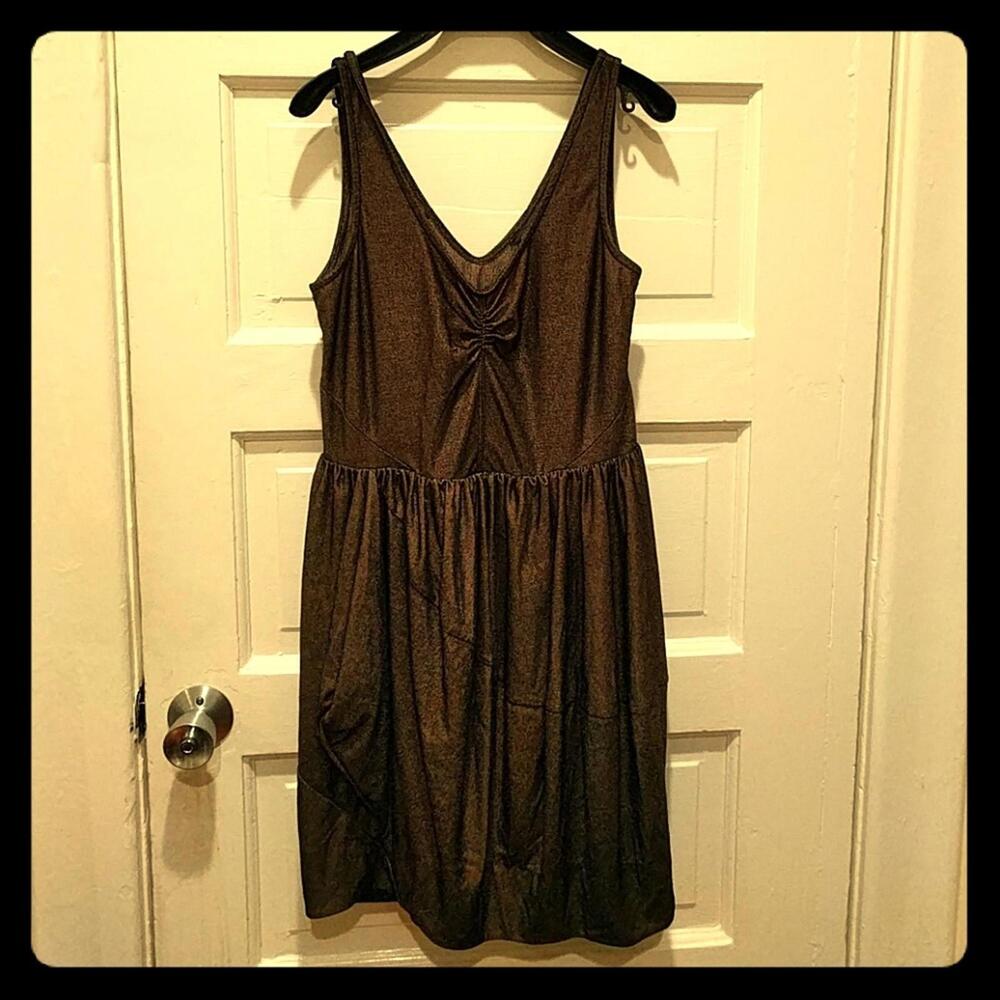 Marc Jacobs gold dress